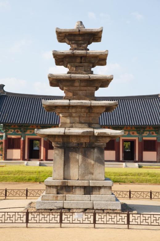 부여 정림사지 5층 석탑